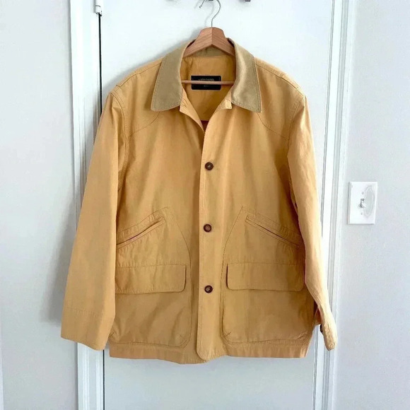 Valentino Other - VALENTINO JEANS Vintage 90s Men Utility/Sports Jacket Sz40 (stains, please read)